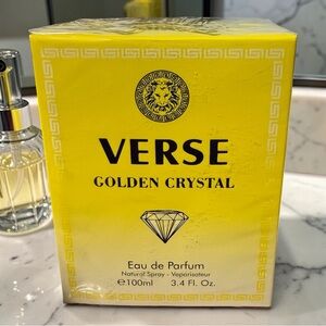 VERSE Golden Crystal Eau de Parfum - Bright Yellow Box